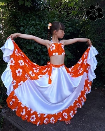 Tenue traditionnelle de sega mauricien pro neuve vendre Au