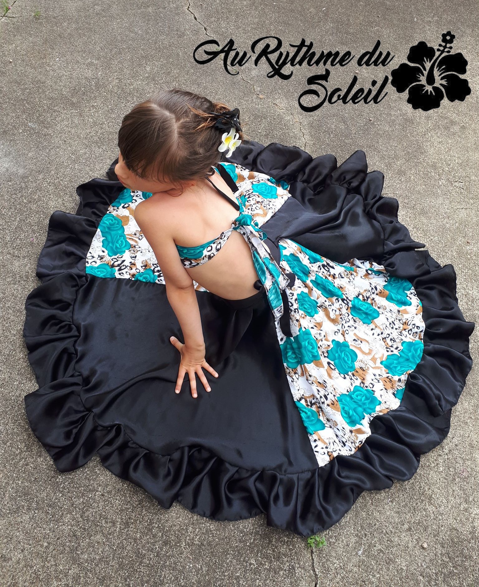 Tenue traditionnelle de sega mauricien pro neuve a vendre Au rythme du soleil