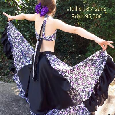 Ceinture Danse Orientale Violette