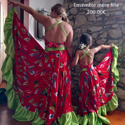 Duo Mere Fille Rouge